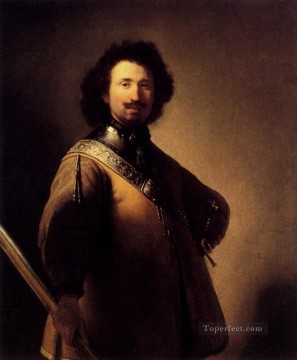 Retrato de Joris De Caullery Rembrandt Pinturas al óleo